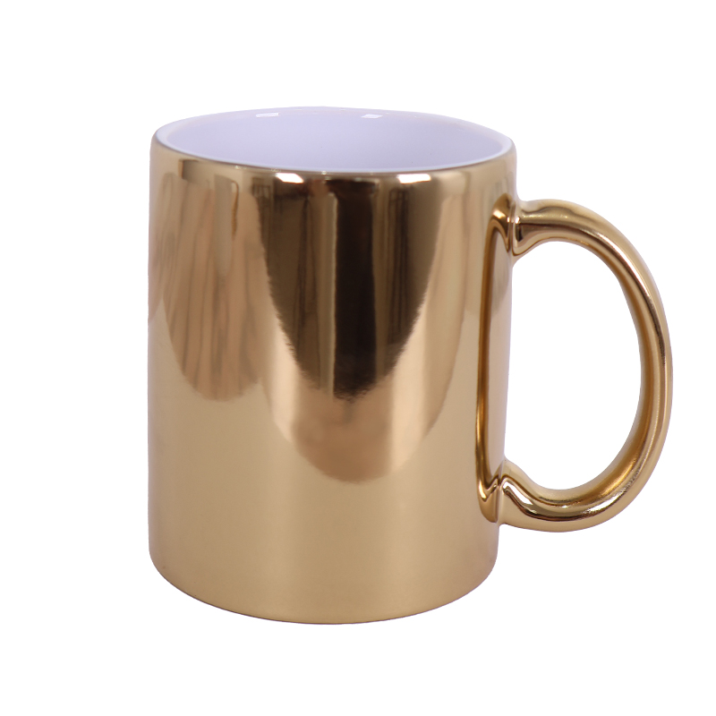 Mug color completo dorado